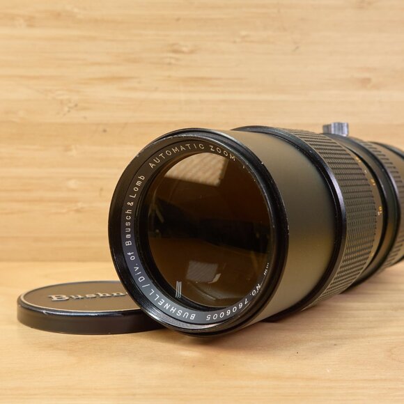 Bushnell Bausch & Lomb 90-230mm f/4.5 Telephoto Zoom Lens / M42 Mount - Picture 1 of 7